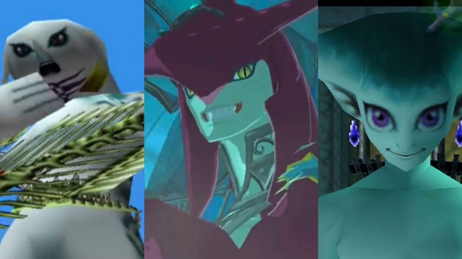 Puple Zora The Best Zora Characters In The Legend Of Zelda Series