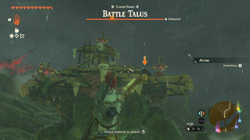 How To Beat A Talus In The Legend Of Zelda: Tears Of The Kingdom