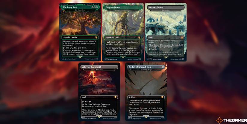 Everything Revealed At MTG's Lord Of The Rings: Tales Of Middle-earth Debut Everything Revealed At MTG's Lord Of The Rings: Tales Of Middle-earth Debut