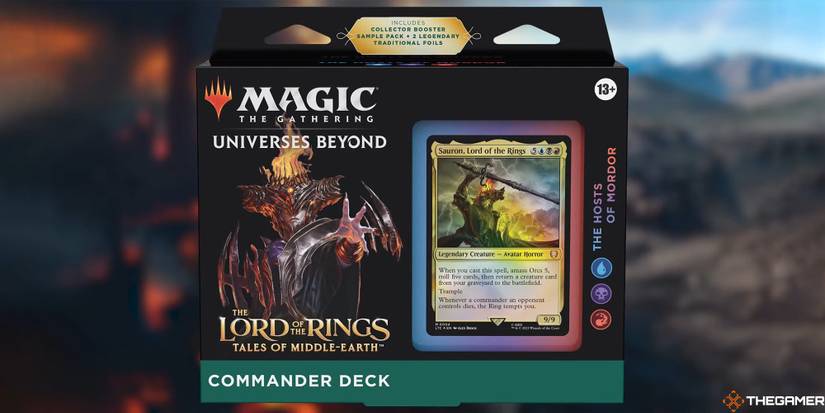 mtg lord of the rings starter kit card list Magic The Gathering: The Lord of The Rings: Tales of Middle-earth Commander Deck main image 0