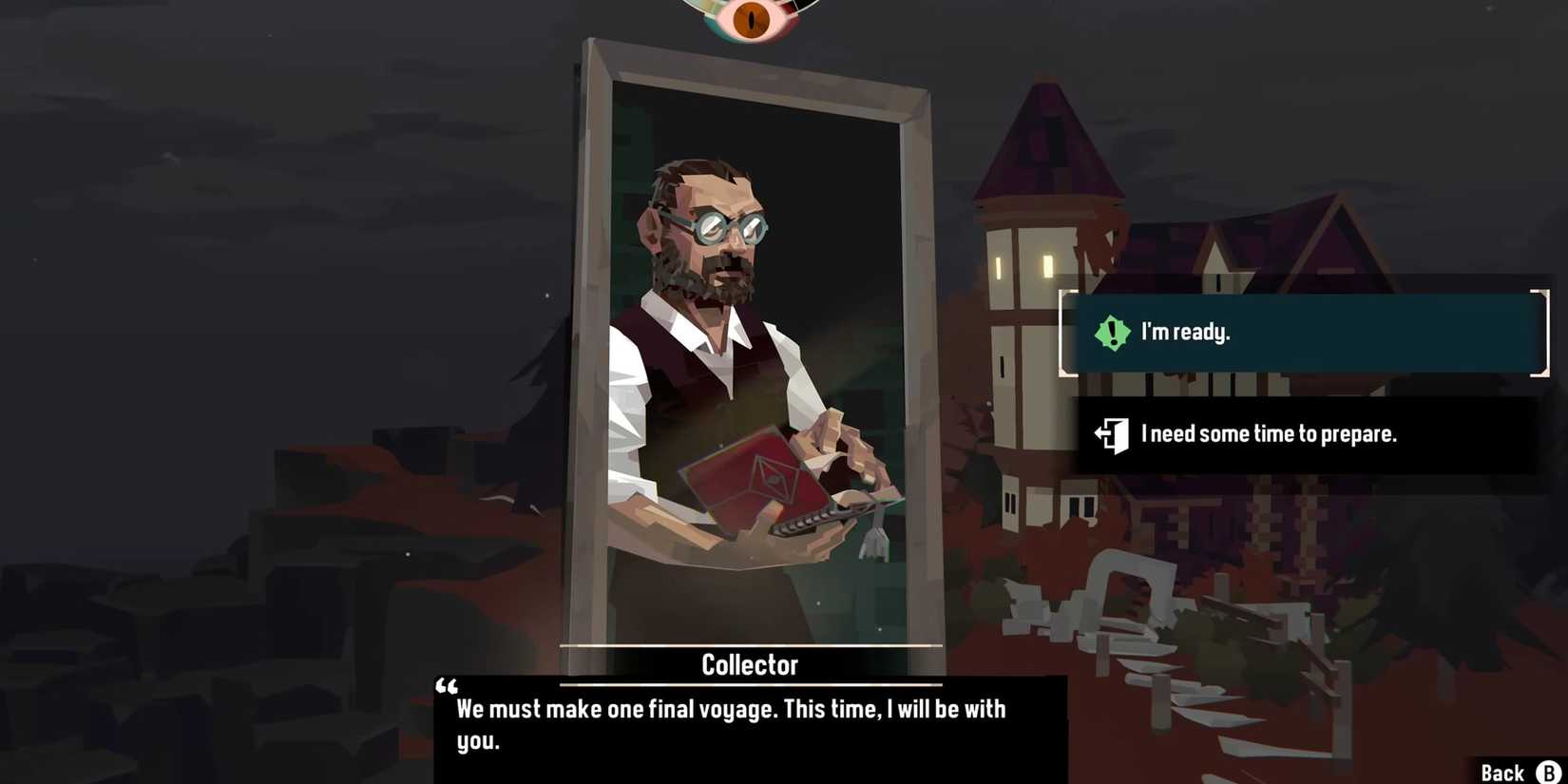Dredge: The Collector And The Point Of No Return Warning