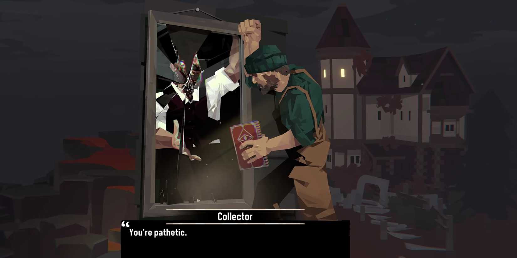 Dredge: The Collector Revealed As The Reflection Of The Fisherman
