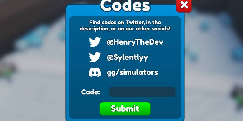Sling Codes - Roblox
