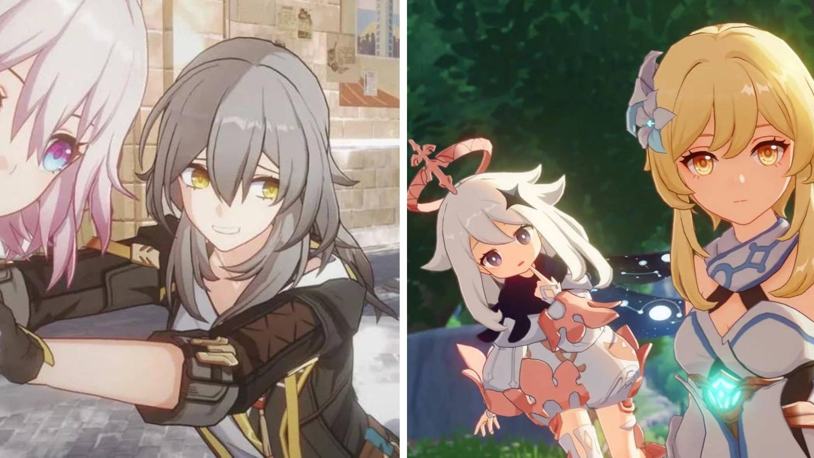 Compte Genshin Impact + Honkai Star Rail – 2 Jeux En 1 (PC, MMORPG)