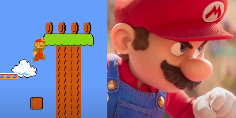 Every Major Character In The Mario Movie Compared To Their First Game ...