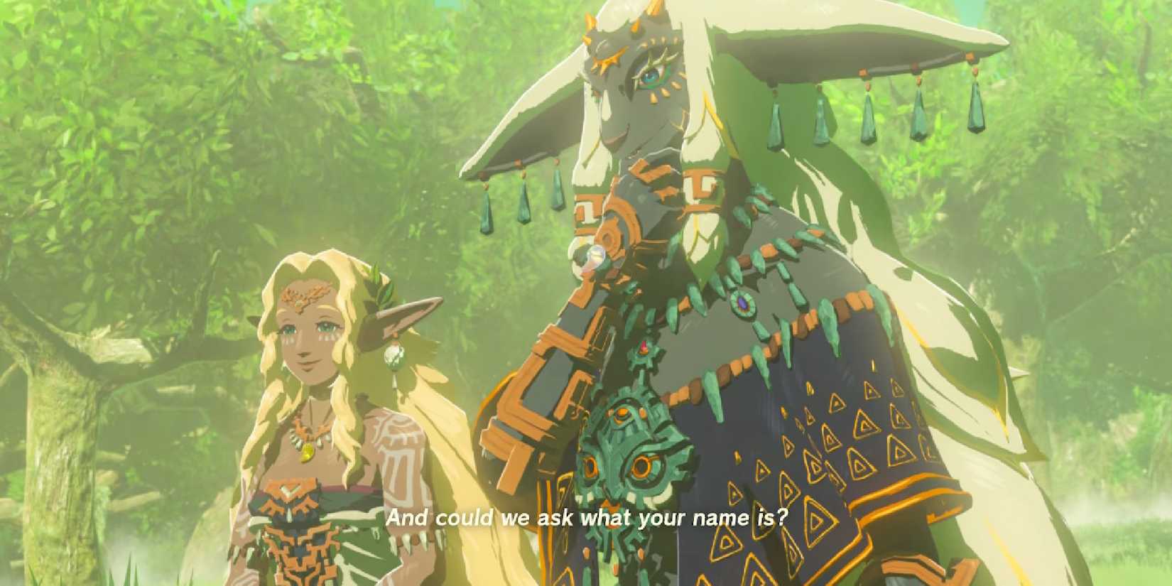 Sonia and Lauru asked Zelda what was in Zelda's legend: Tears of the Kingdom.