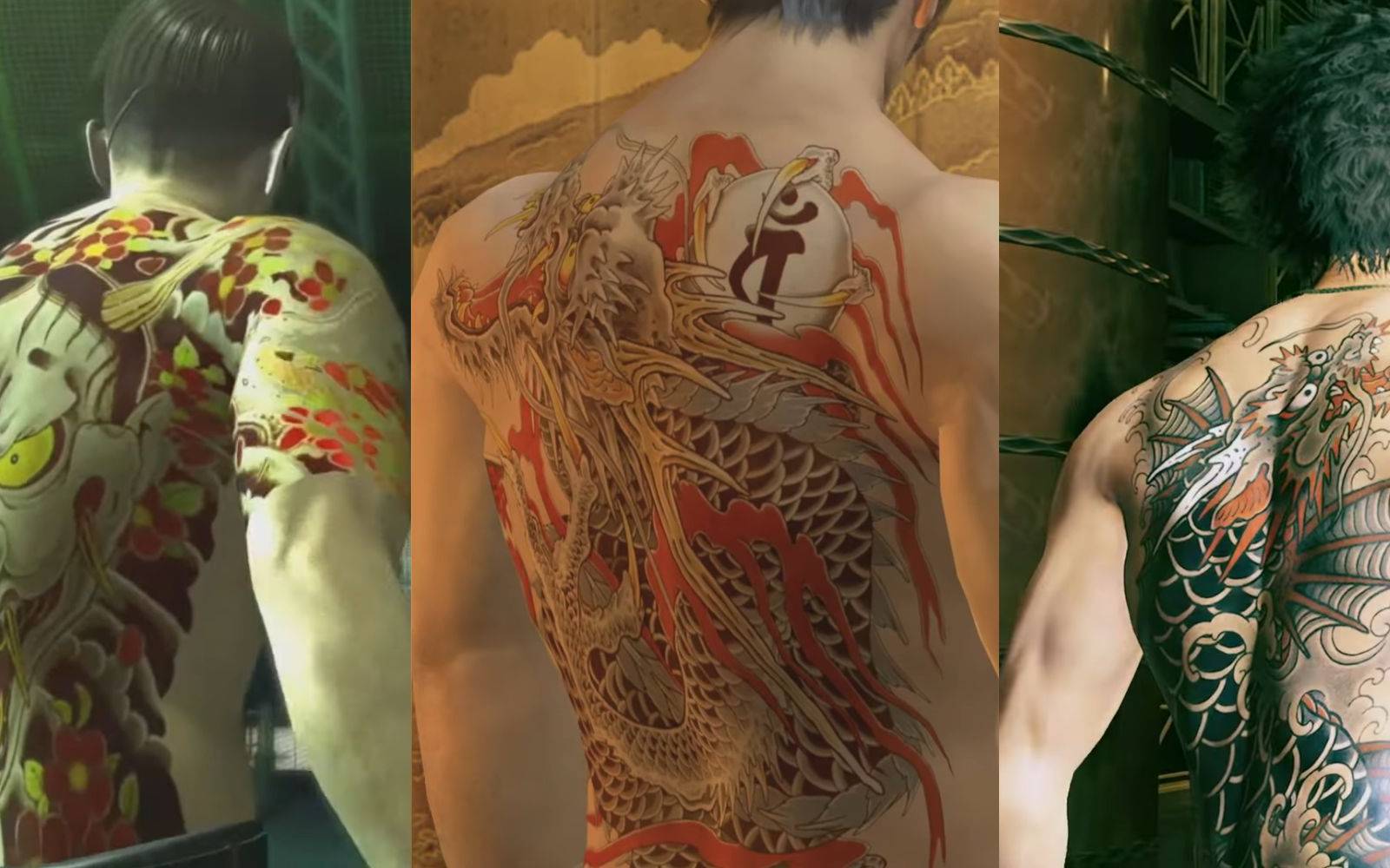 The Most Iconic Tattoos In The Yakuza Series, image size:1600x1000