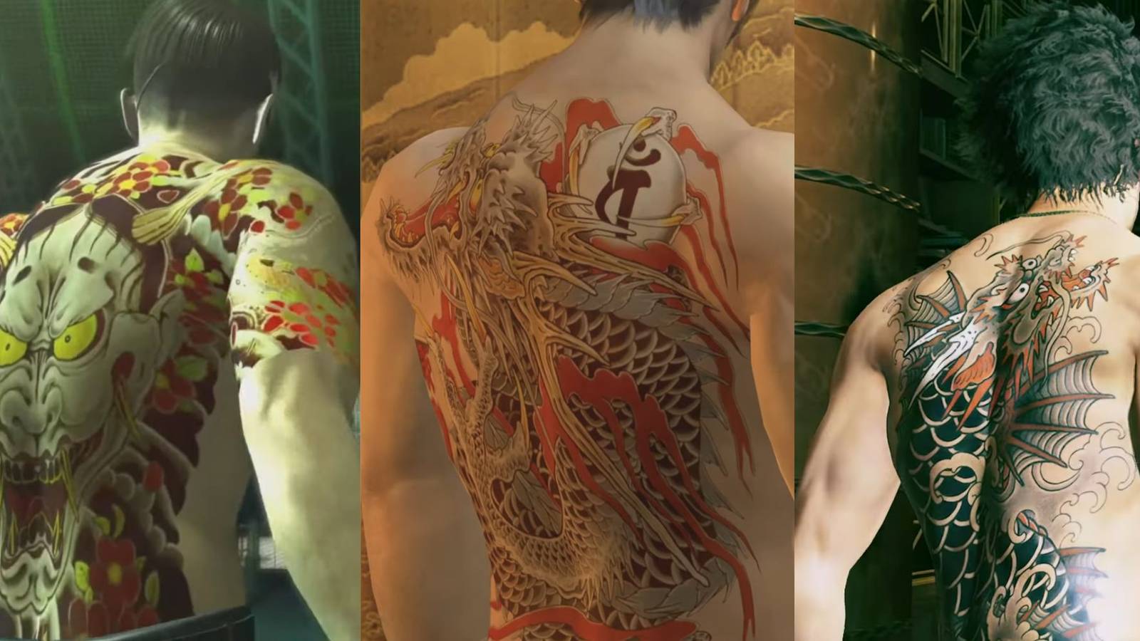 The Most Iconic Tattoos In The Yakuza Series, image size:1600x900