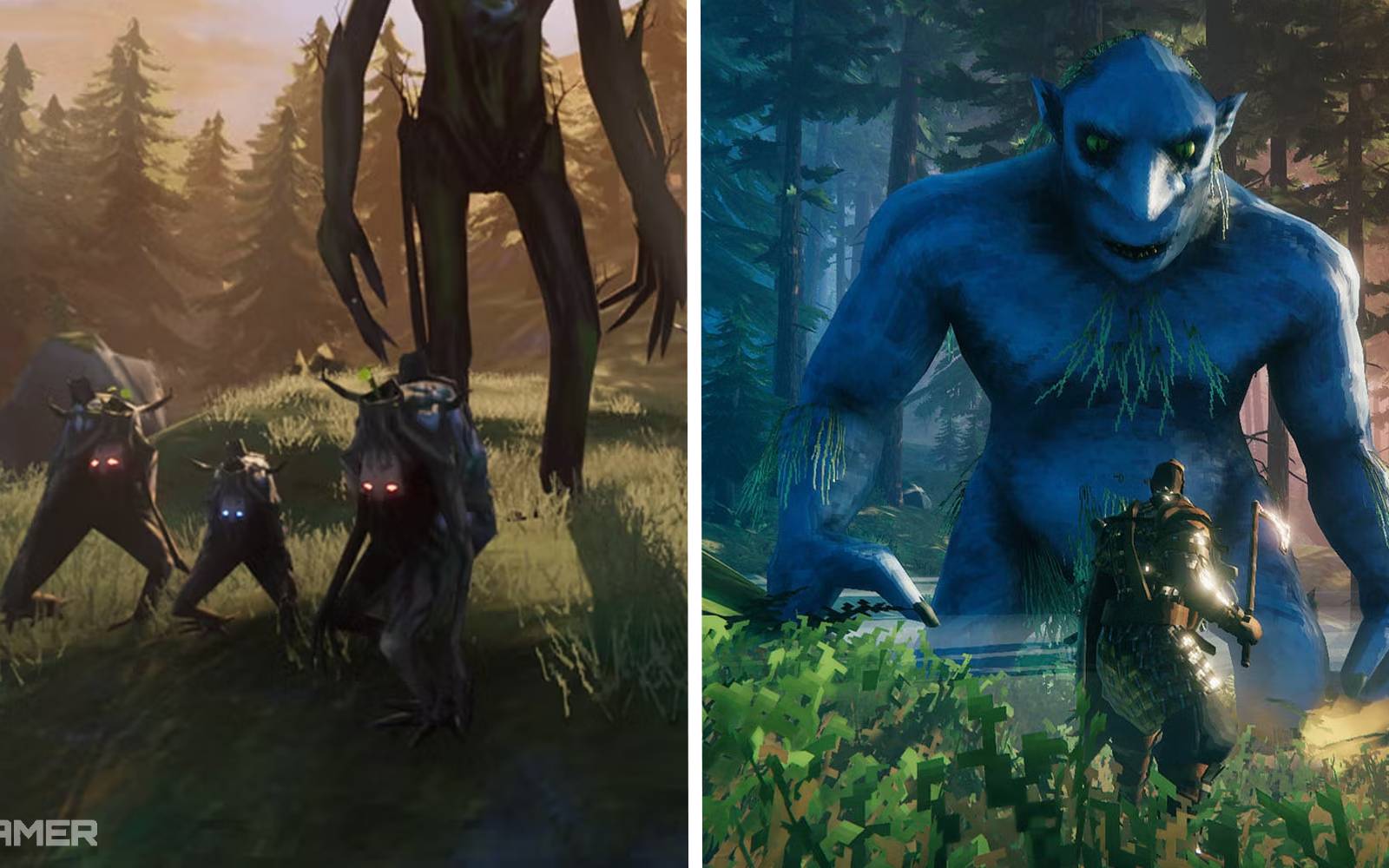 Every Aggressive Mob In The Black Forest Biome Of Valheim