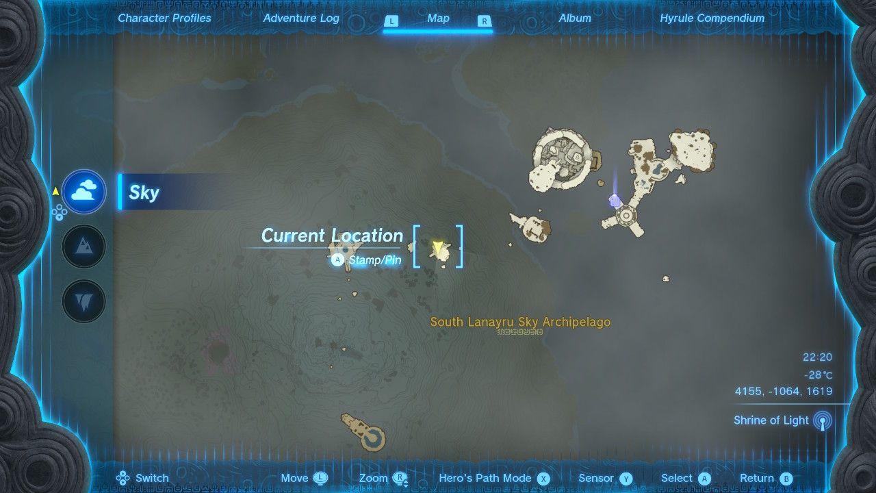 How To Complete The South Lanayru Sky Crystal In Tears Of The Kingdom