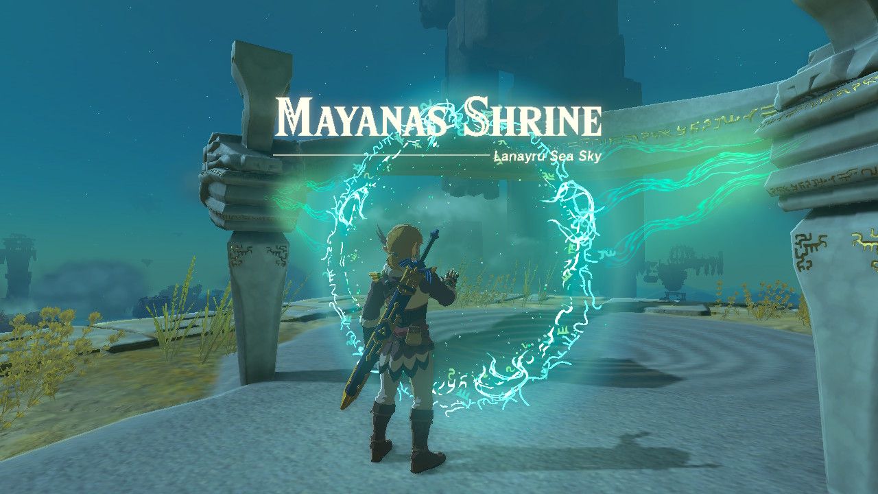 How To Complete The South Lanayru Sky Crystal In Tears Of The Kingdom