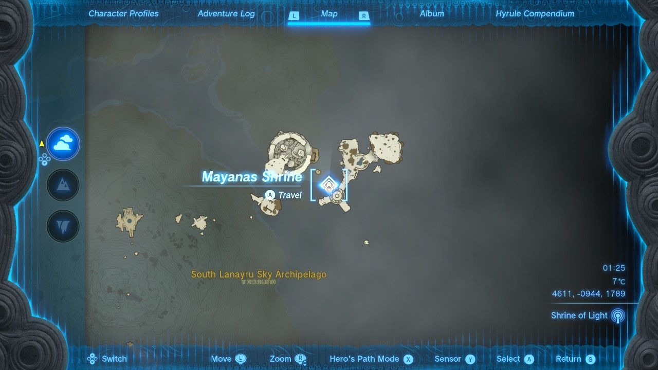 How To Complete The South Lanayru Sky Crystal In Tears Of The Kingdom