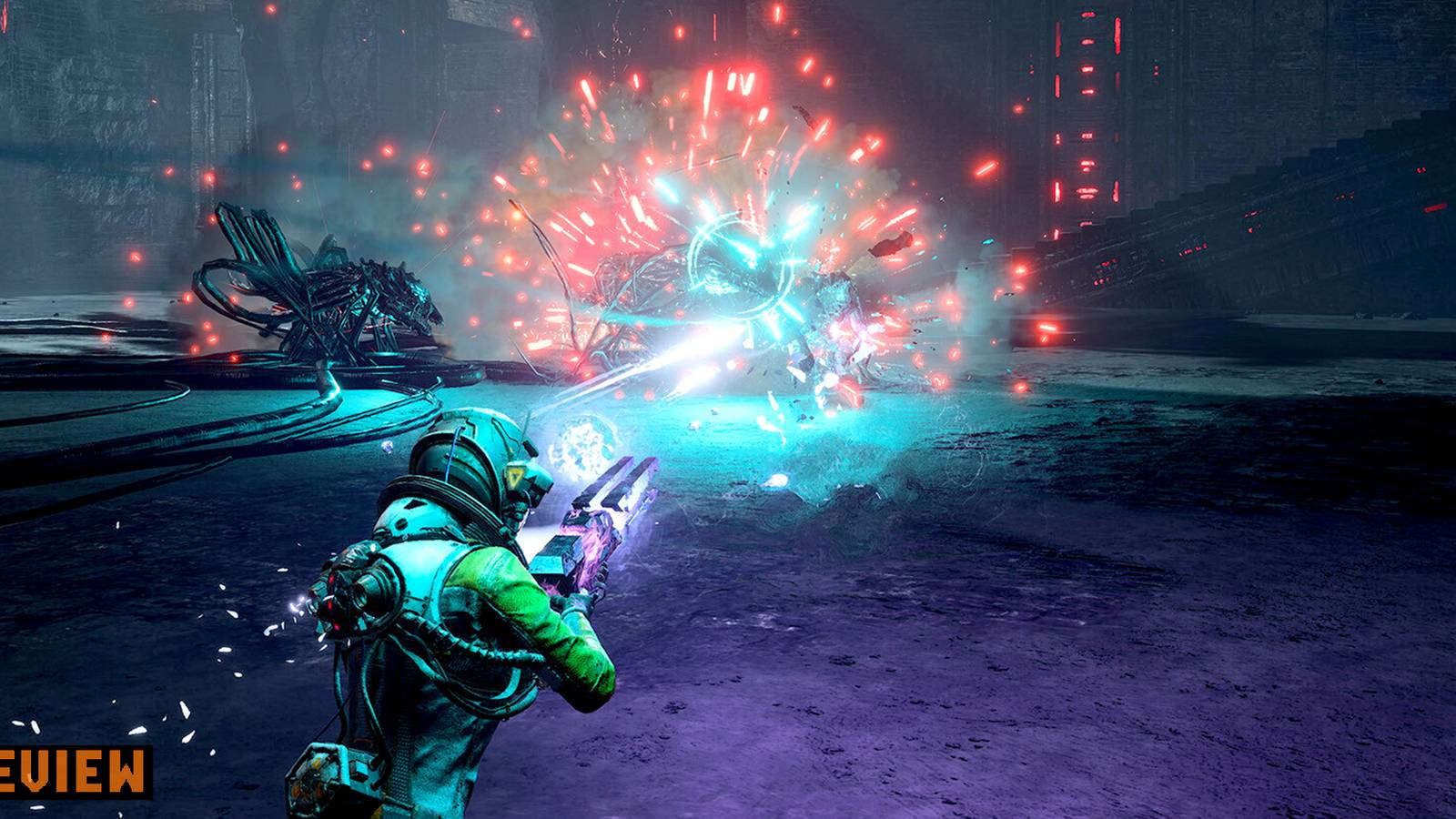 Game screen from Returnal.