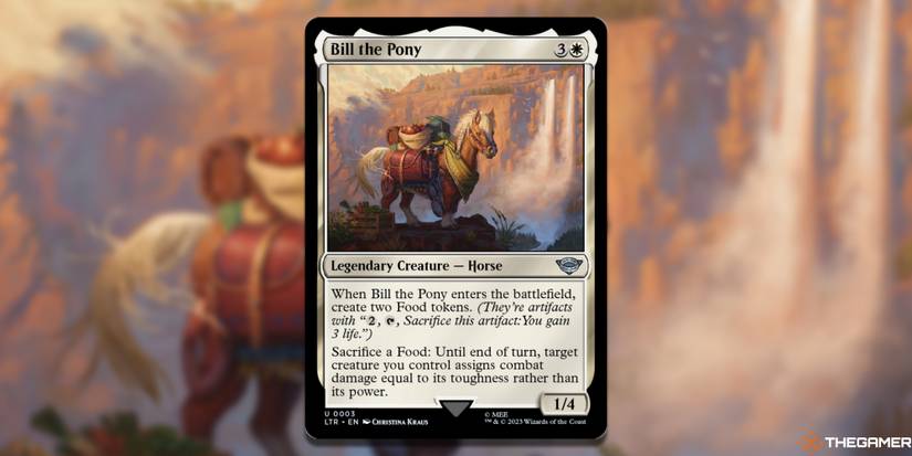 bill the pony mtg card Magic The Gathering - The Lord of the Rings - Tales of Middle-Earth - Bill  the Pony