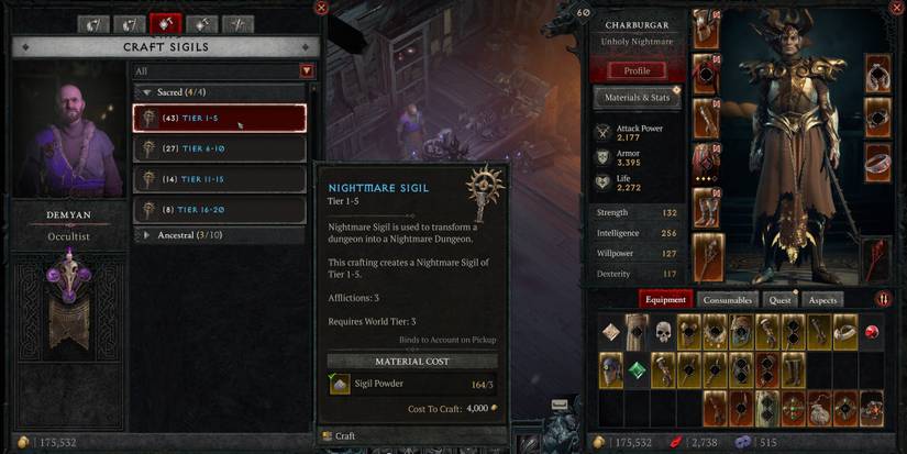 Occultist Legendary Imprinting Guide - Diablo 4
