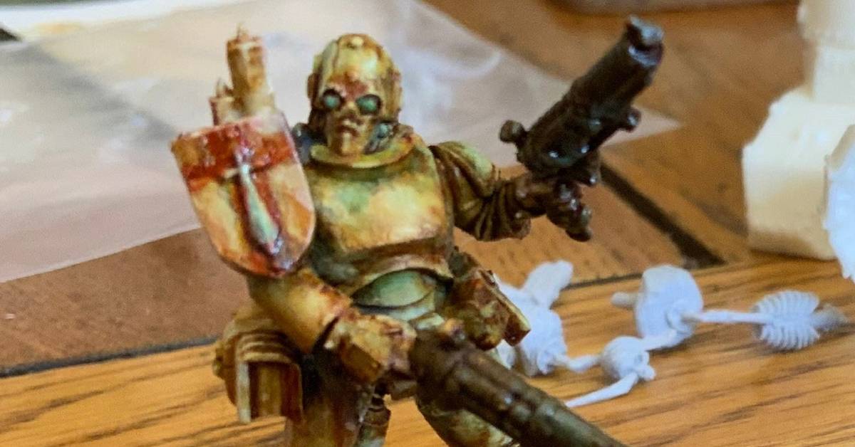 Warhammer Legend John Blanche Retires, Converts Female Marine