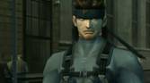 Solid Snake from Metal Gear Solid 2 pulling a face