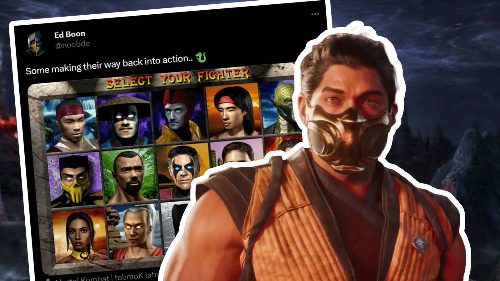 Ed Boon Teases Mortal Kombat 1 Roster