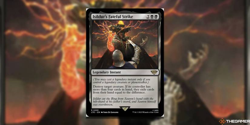 The Best Black Cards In LOTR: Tales Of Middle-earth MTG The Best Black Cards In LOTR: Tales Of Middle-earth MTG