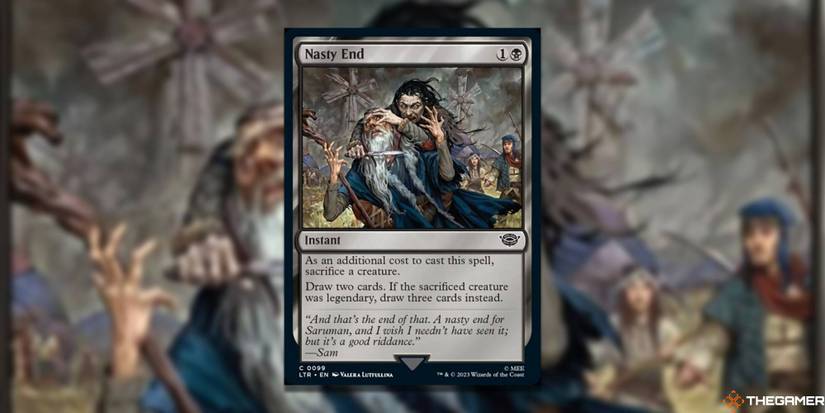 The Best Black Cards In LOTR: Tales Of Middle-earth MTG The Best Black Cards In LOTR: Tales Of Middle-earth MTG