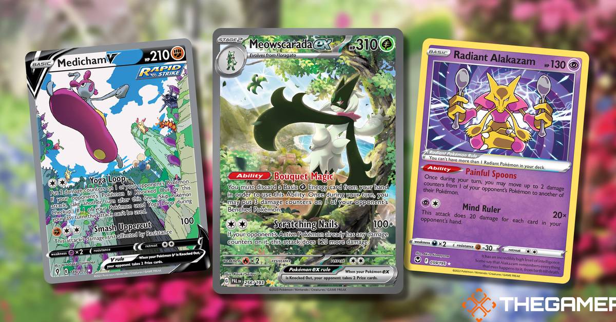 meowscarada pokemon card TCG - ex - 321/190 - JP Paldea Evolved Singles Meowscarada EX 2023 Pokemon Paldea