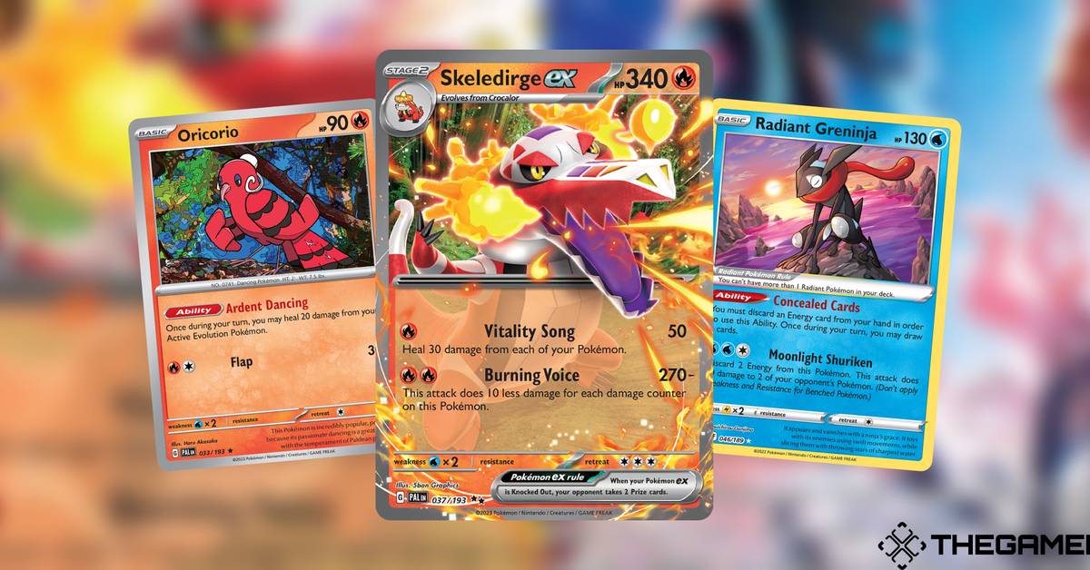 skeledirge pokemon card price 2023 - Scarlet & Violet - Paldea Evolved but you can add three of these Pokmon with special coloring to your arsenal with this collection Skeledirge ex Pokemon Cards Price