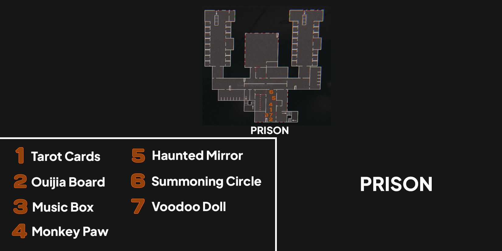 Cursed Objects Every Cursed Item Location In Phasmophobia