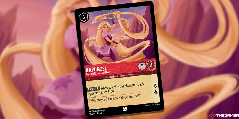EXCLUSIVE: Disney Lorcana Adds Rapunzel To The First Chapter's Roster EXCLUSIVE: Disney Lorcana Adds Rapunzel To The First Chapter's Roster