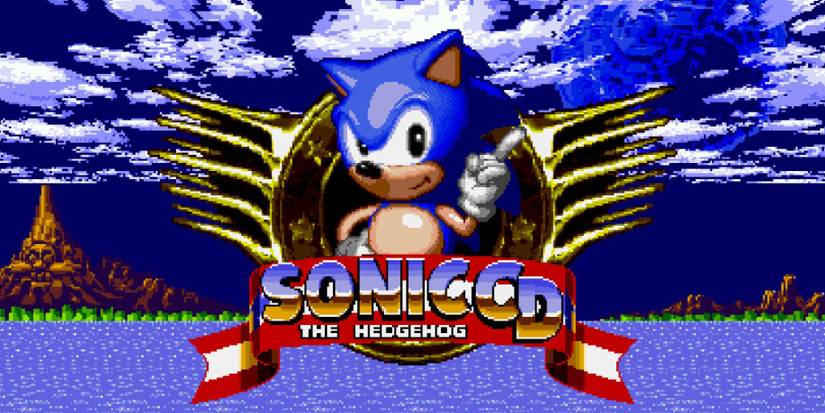 Sonic CD title screen in Sonic Origins for Nintendo Switch