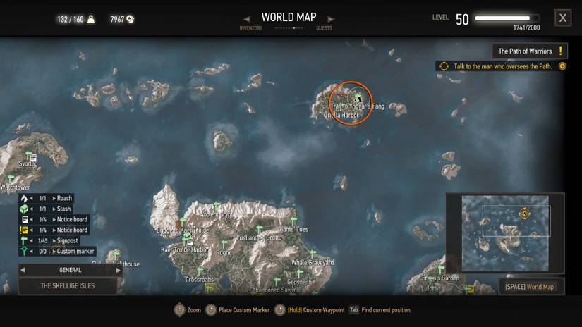 How To Complete The Path Of Warriors In The Witcher 3