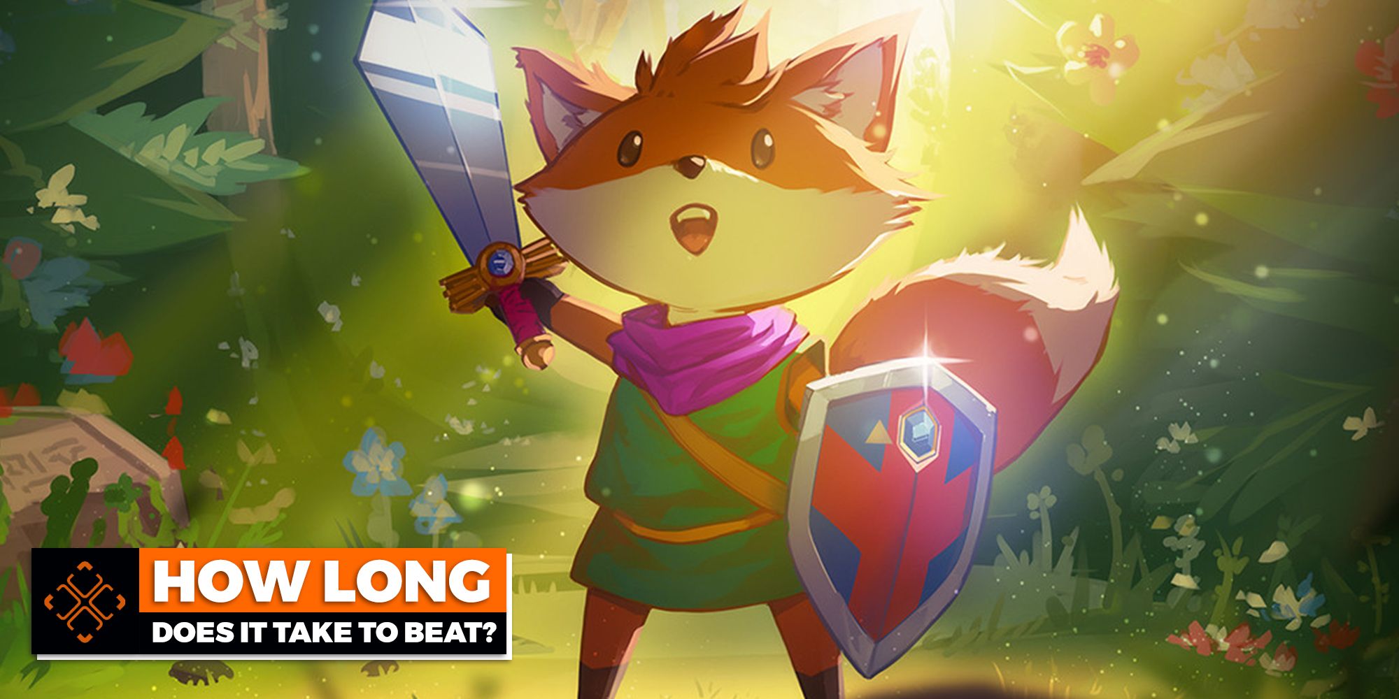 Game art from Tunic.