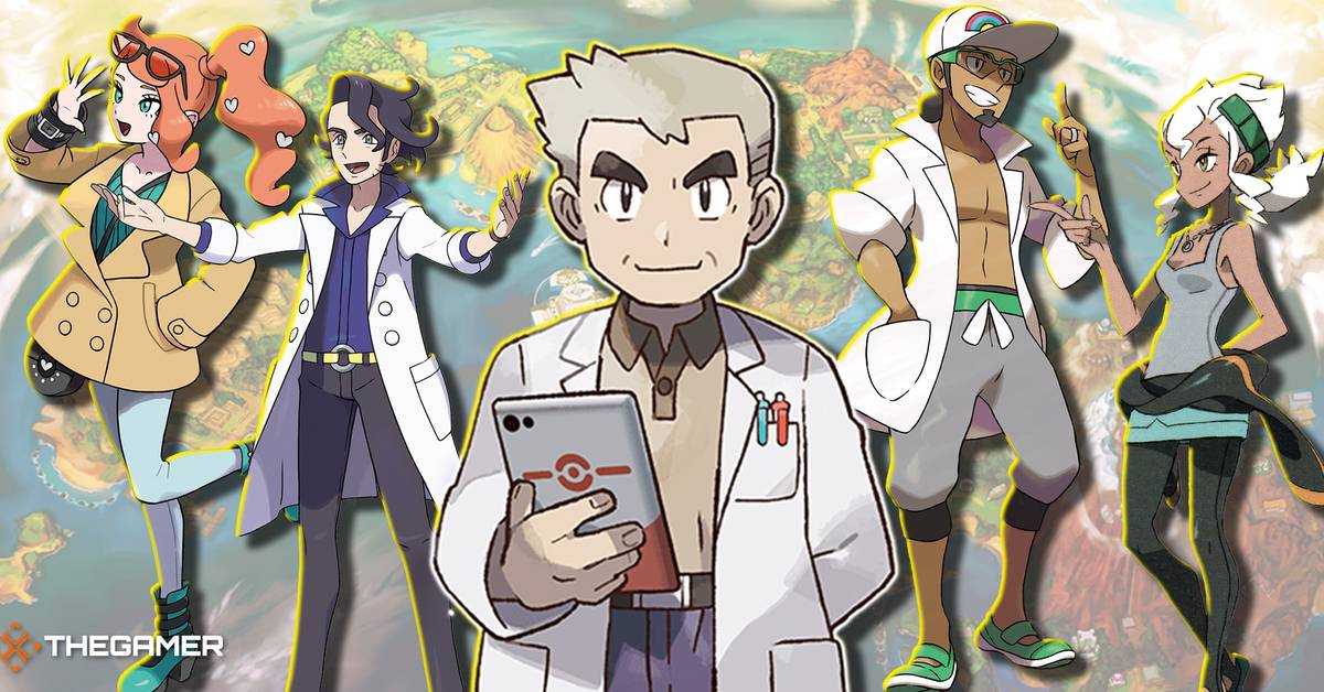 Pokemon: All The Professors, Ranked