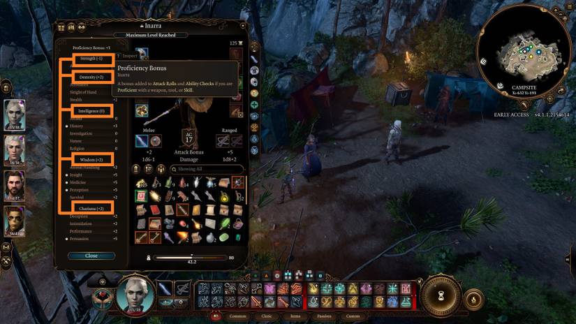 What Are Ability Modifiers In Baldur's Gate 3?