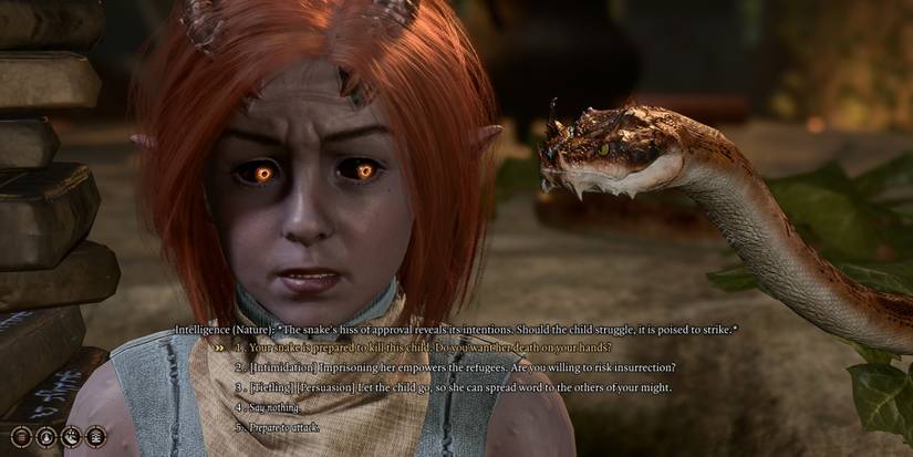 baldurs gate 3 arabelle and the snake