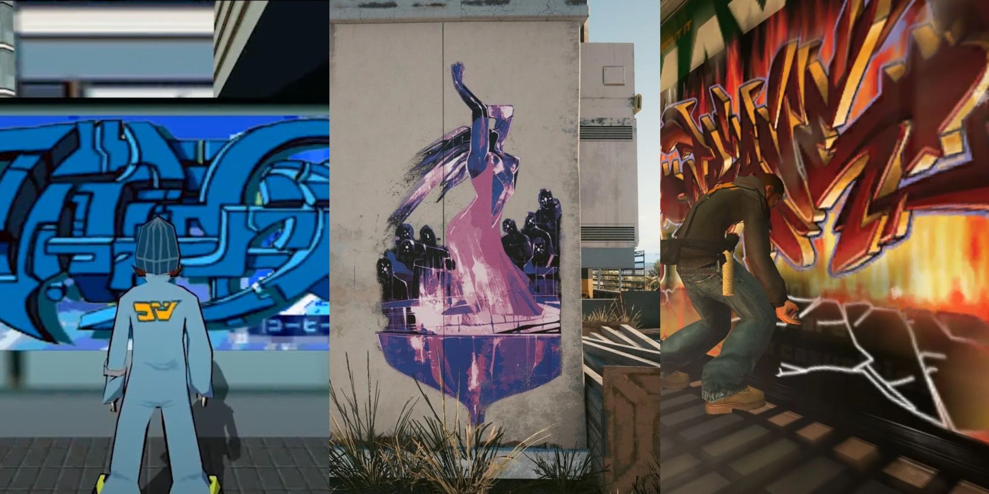 The Best Video Game Graffiti Artists