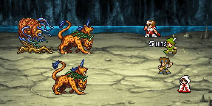 Final Fantasy 3, Battle Image