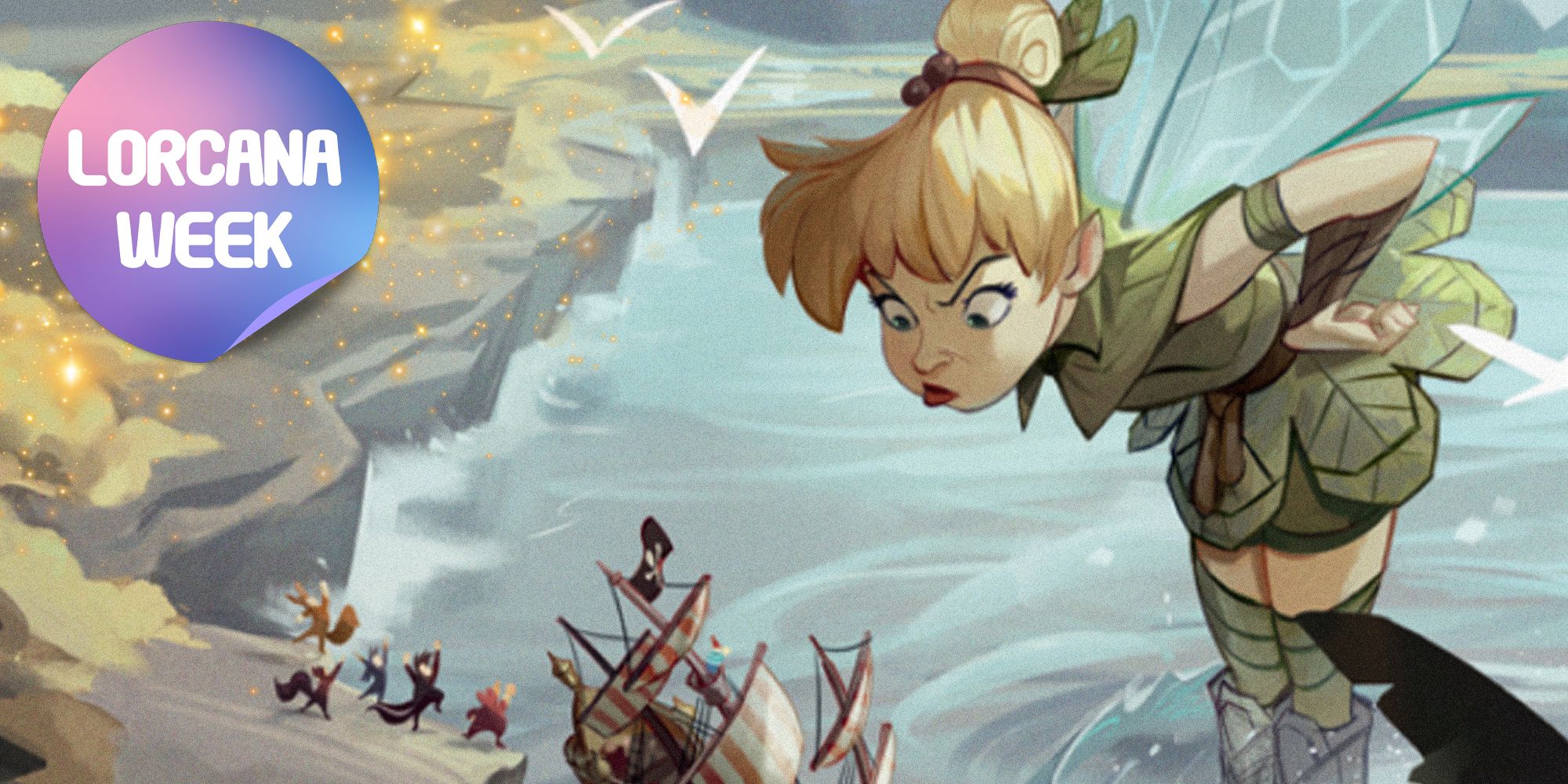lorcana tinkerbell card Lorcana - Into the Inklands - Tinker Bell