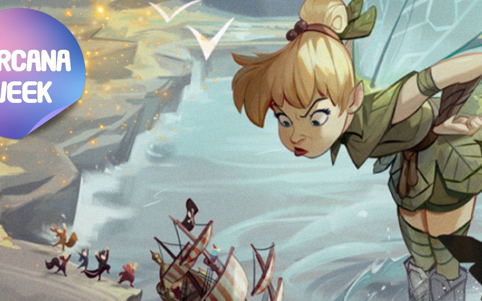 lorcana tinkerbell cards Ravensburger Disney TCG Playmat Featuring Tinker Bell  Giant Fairy by Michael Cookie Niewiadomy | Protects | Versatile Game, Desk, or Mouse Pad Official release around June 2025 Discover the enchanting charm of Tinker Bell Disney Lorcana card sleeves Tinker Bell, Snowflake Collector ~