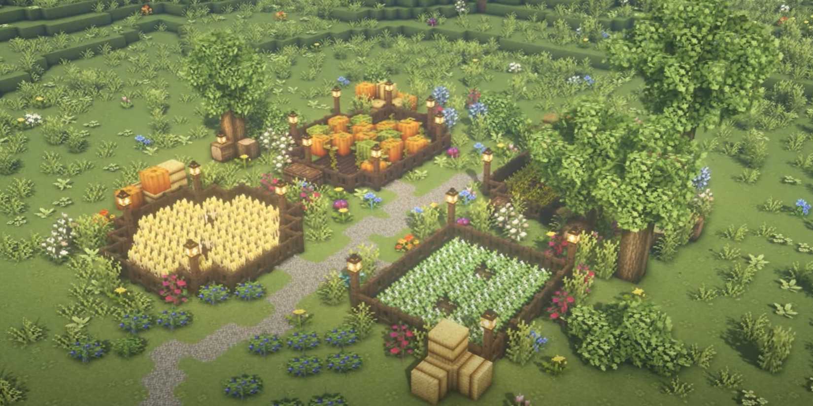 Best Aesthetic Farm Designs In Minecraft