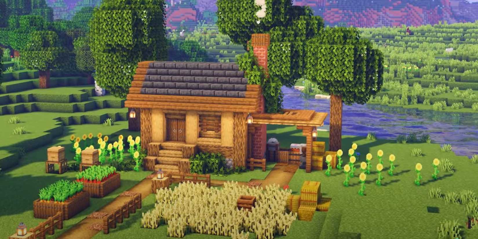 Mincraft Small House Plans Ranch