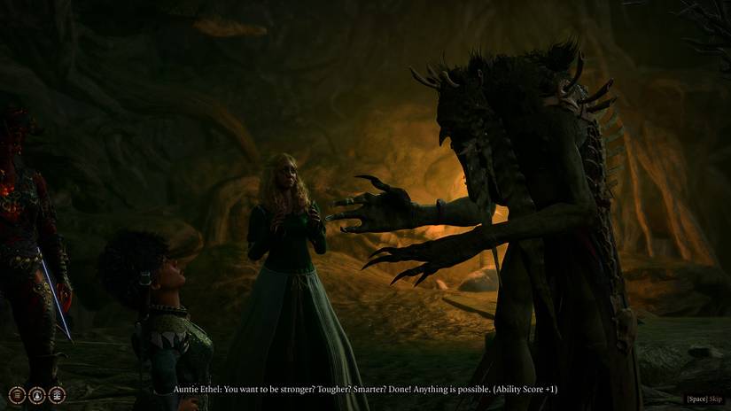 Baldur's Gate 3 Ethel and Mayrina Talking To Player