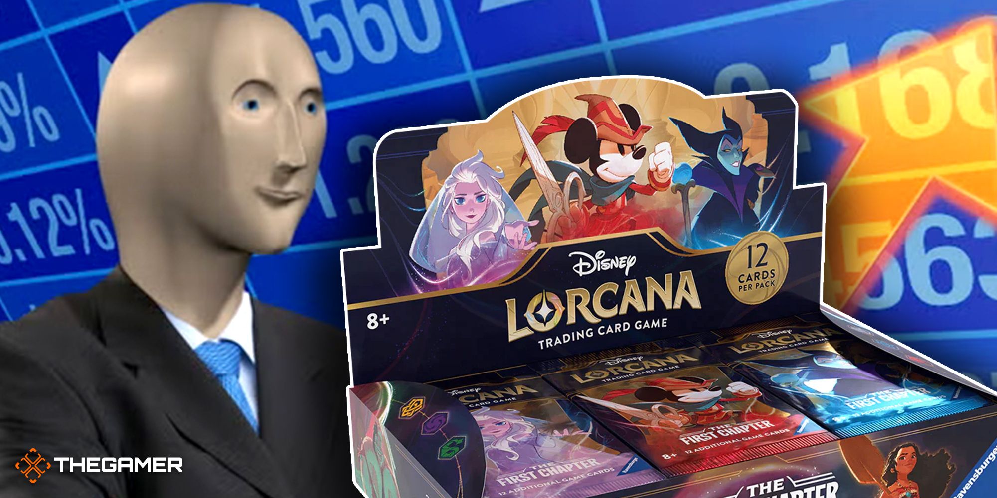 disney lorcana trading card game Disney Lorcana Starter Deck Shimmering Skies Emerald & Steel main image 1