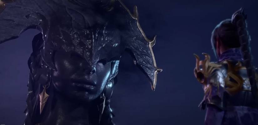 The Shah tells Shadowheart the truth about his parents and orders him to execute them in their mournful home.