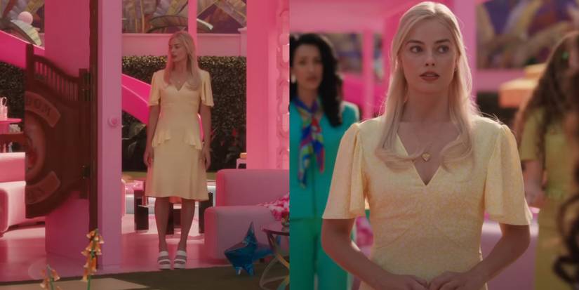 princess polly baby blue dress The 11 Best Outfits From The Barbie Movie