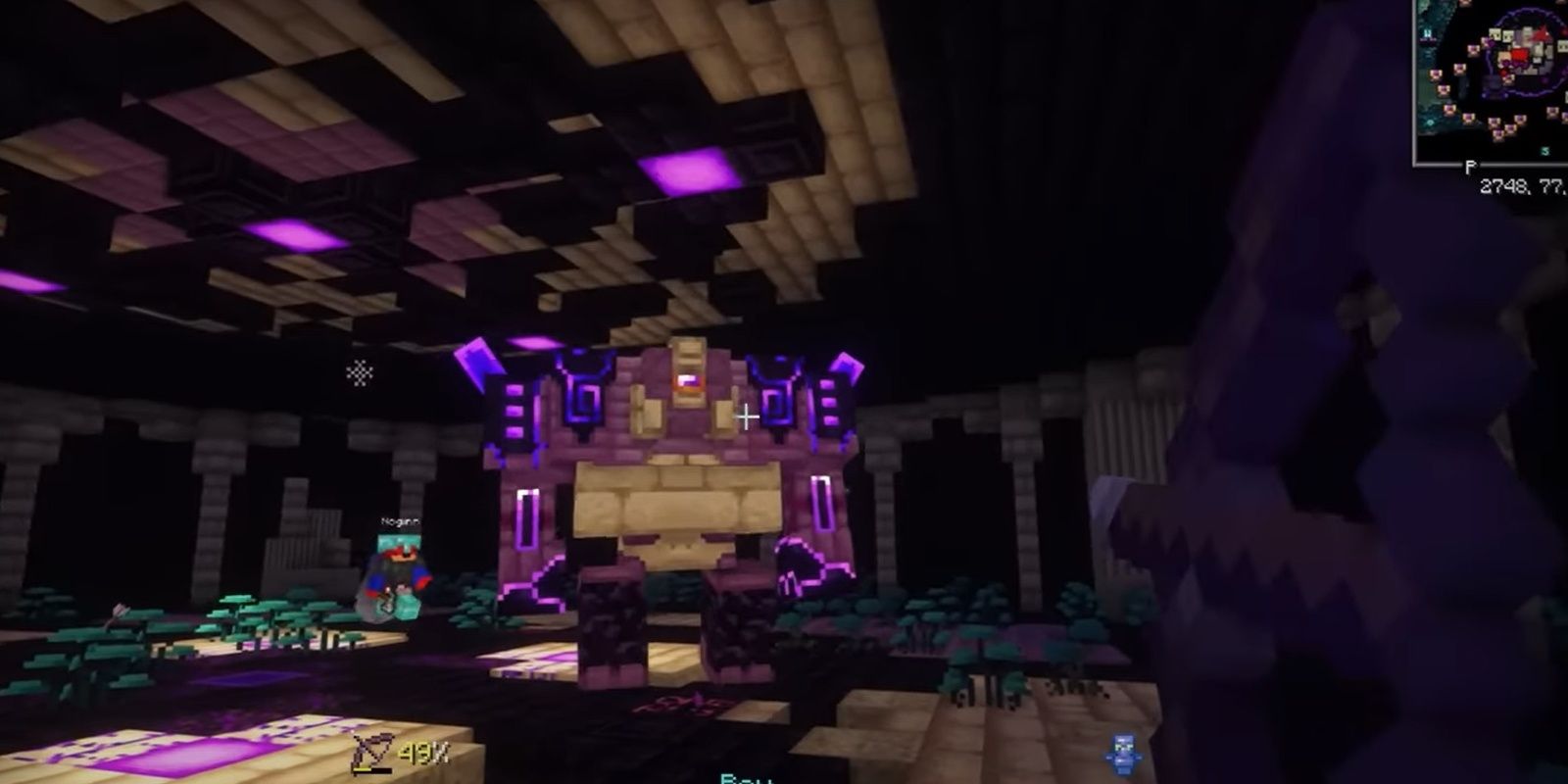 Minecraft: THE END MOD (HARDCORE BOSSES, DUNGEONS, & EPIC ITEMS