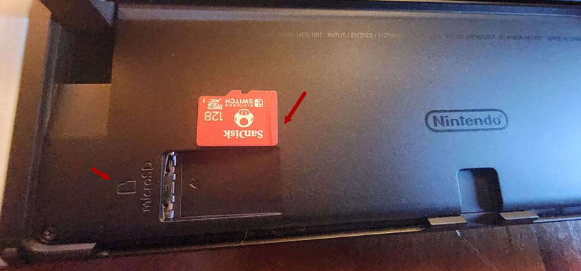 How To Insert A Micro SD Card Into A Nintendo Switch