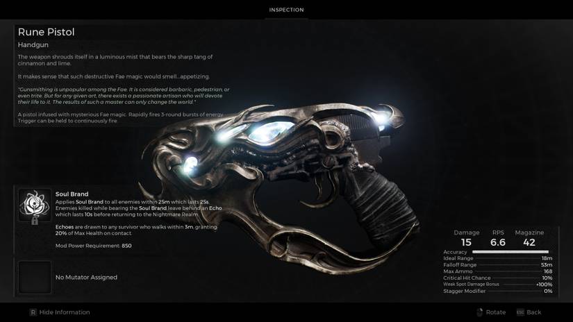Where To Find The Rune Pistol In Remnant 2