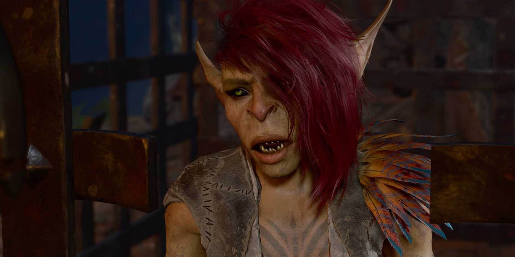 Sazza the goblin from Baldur's Gate 3.