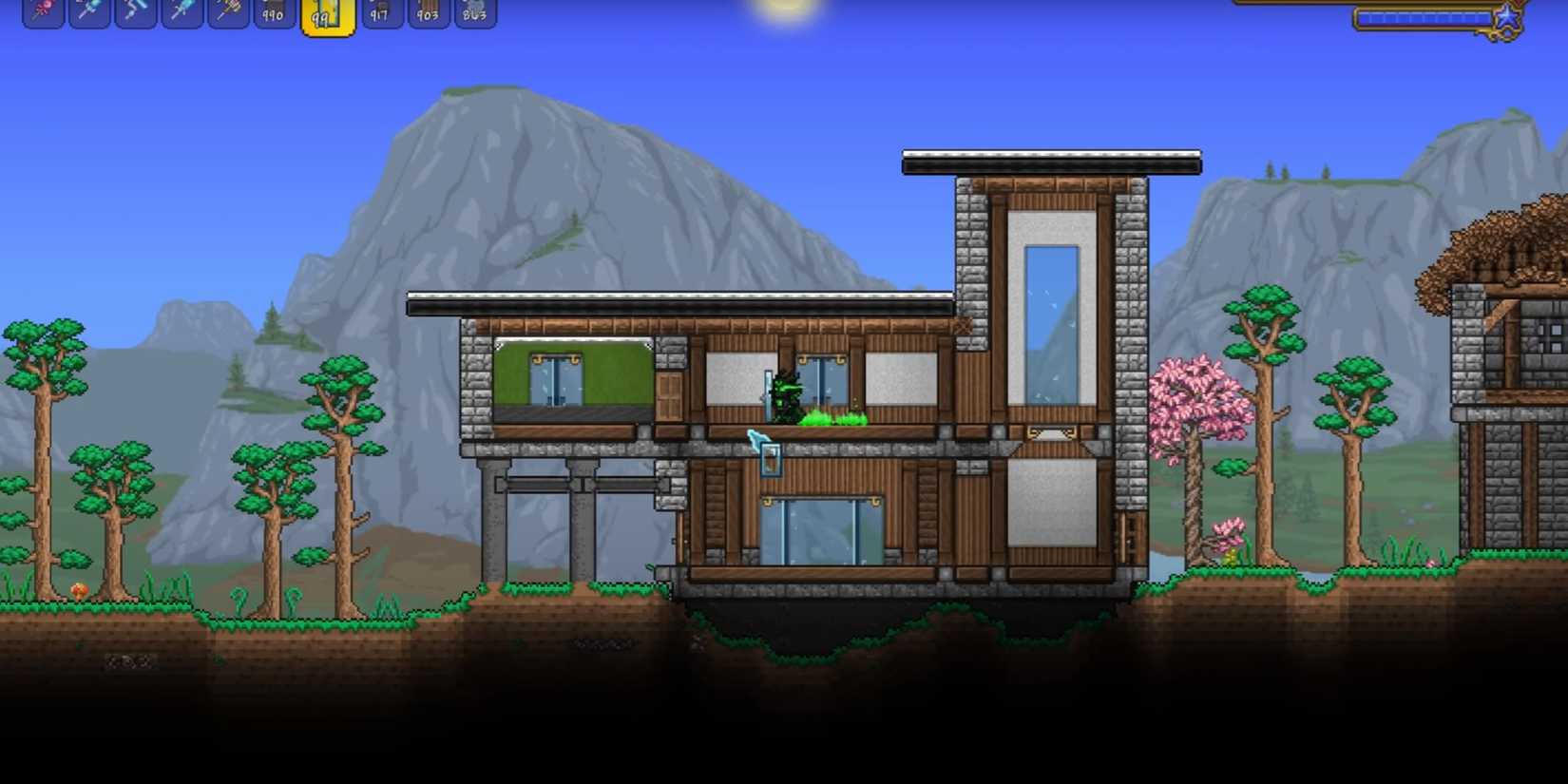 Terraria Base Designs My First Expert Mode Base | Terraria Amino Amino
