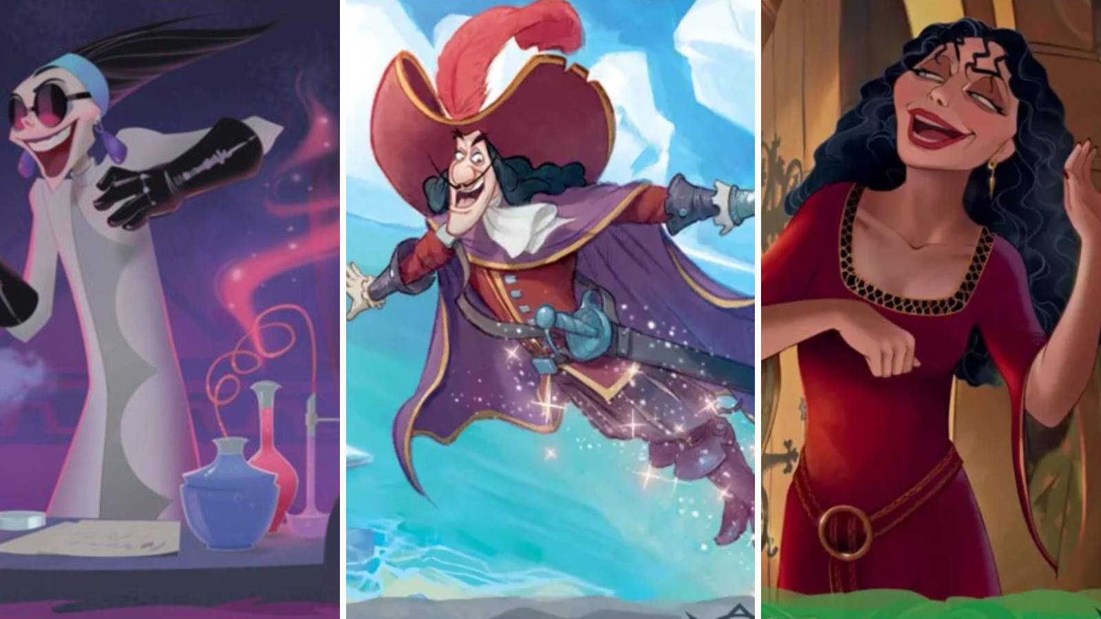 disney villainous lorcana card Ravensburger - Introduction to Evil Strategy Board Game - Compatible with Other Villainous Games - Includes Promo 2 Lore Value The Best Villain Cards In
